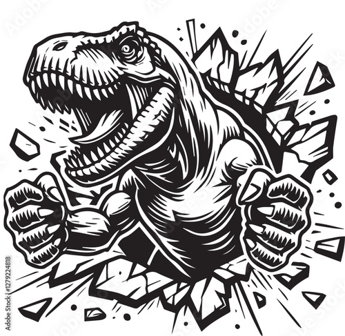 T rex scratch EPS Vector, t rex EPS Vector, Dinosaur EPS Vector, baby cute dinosaur birthday EPS Vector, trex EPS Vector, dinosaur shirt EPS Vector, Tyrannosaurus EPS Vector, Rex Dinosaur EPS Vector, 