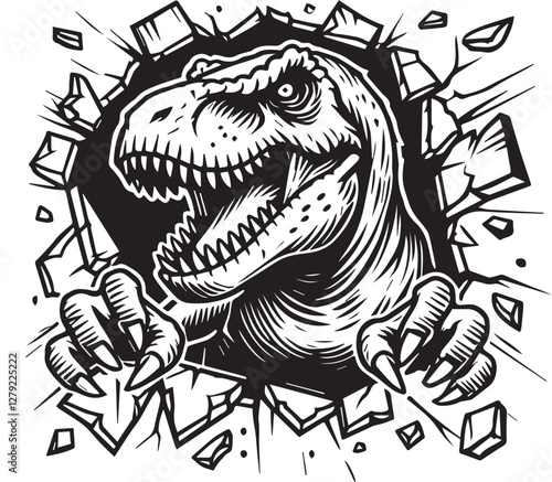 T rex scratch EPS Vector, t rex EPS Vector, Dinosaur EPS Vector, baby cute dinosaur birthday EPS Vector, trex EPS Vector, dinosaur shirt EPS Vector, Tyrannosaurus EPS Vector, Rex Dinosaur EPS Vector, 