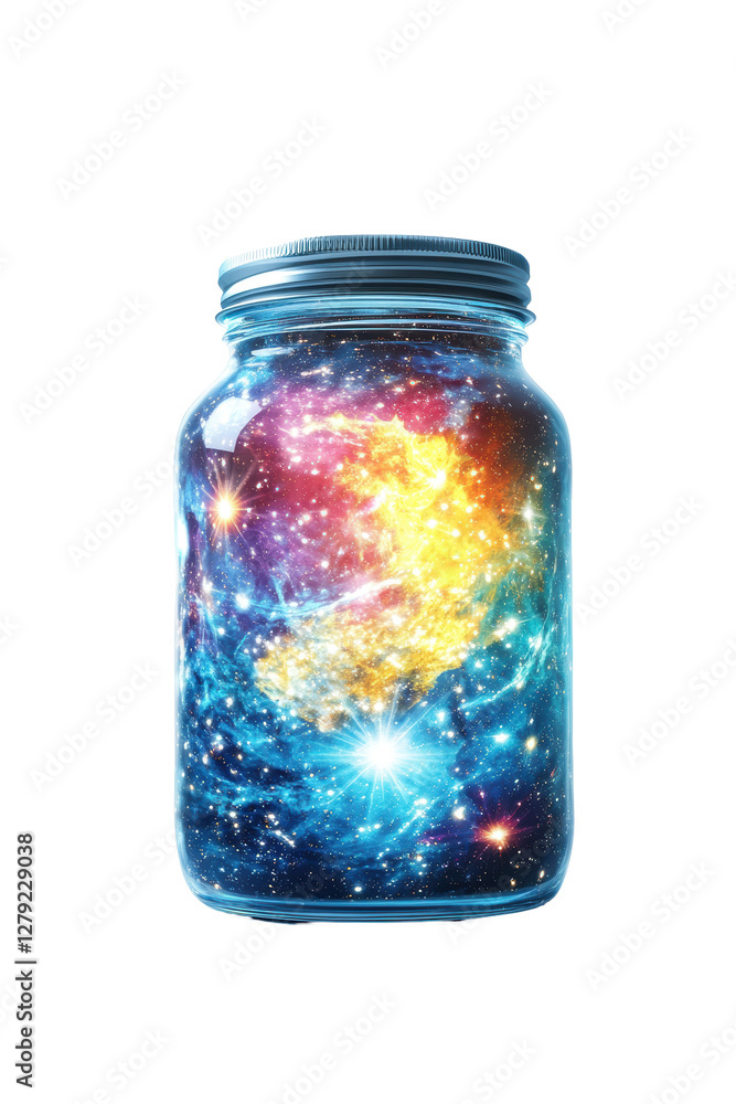 Isolated Galaxy Explosion in Jar Isolated Galaxy Explosion in Jar