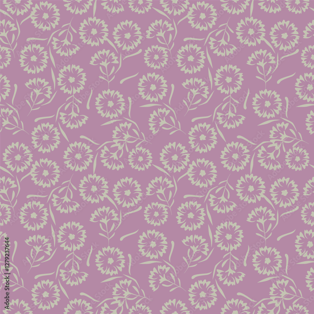 botanical floral vector seamless pattern with roses herbs and leaves big set background with flowers botanical floral vector seamless pattern with roses herbs and leaves big set background with flowers