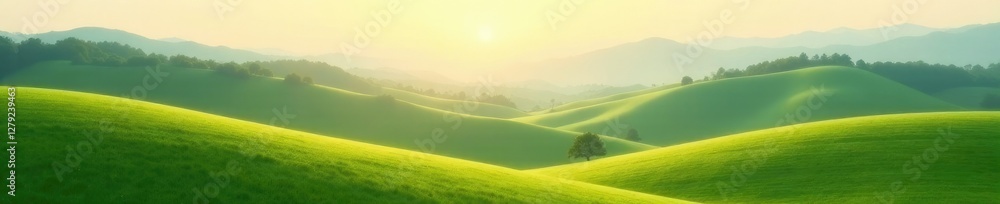 serene landscape with gentle hills and a soft focus, peaceful scene, comfort zone, soft focus serene landscape with gentle hills and a soft focus, peaceful scene, comfort zone, soft focus