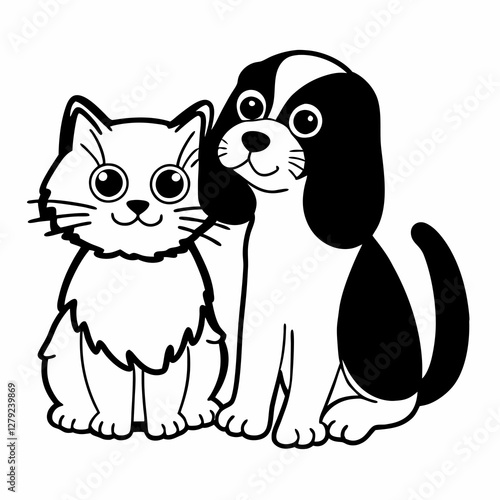 cat and dog