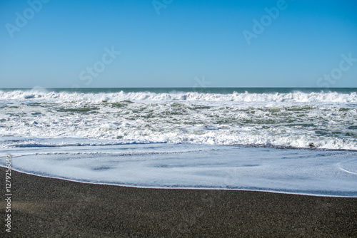 Obraz na płótnie Coast of the Pacific Ocean, California in the USA. w salonie