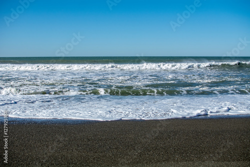 Obraz na płótnie Coast of the Pacific Ocean, California in the USA. w salonie