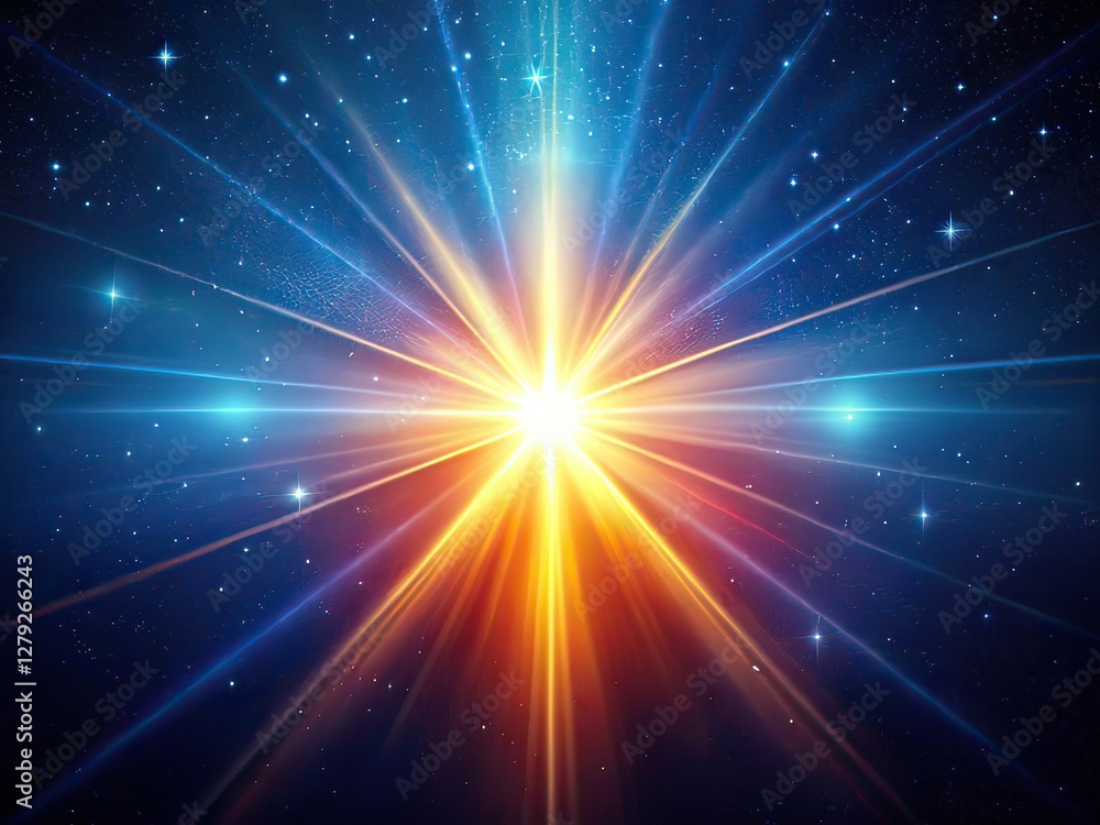 Minimalist Star Burst Background, Shining Beams, Abstract Photography Minimalist Star Burst Background, Shining Beams, Abstract Photography