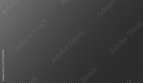Grey Air Mesh Fabric on black background, vector graphic