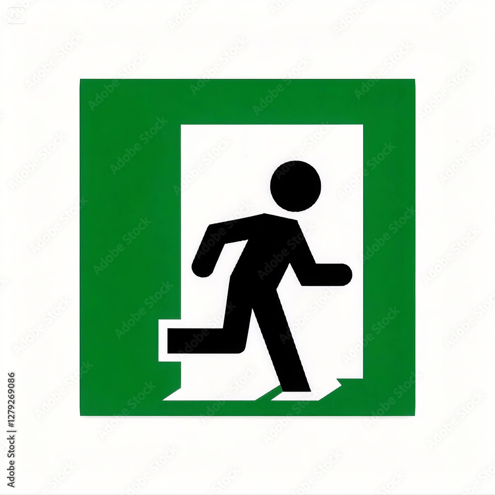 emergency exit sign emergency exit sign