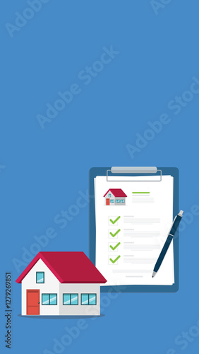 Wallpaper Mural Buy or rent house contract. Real estate document, mortgage documents. Torontodigital.ca