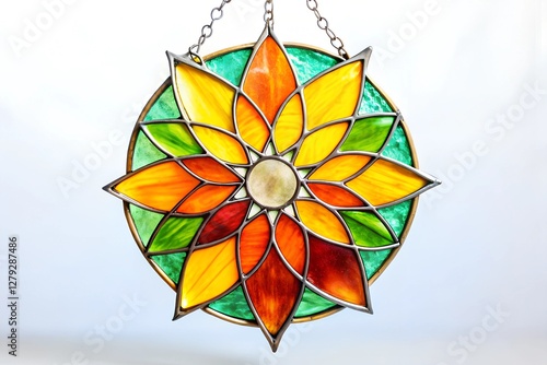  Handcrafted Stained Glass Suncatcher