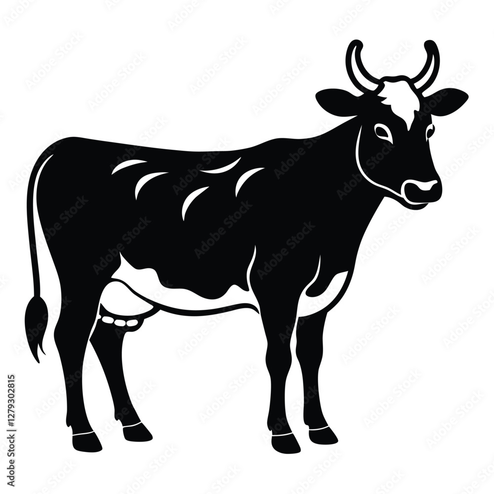missy the cow vector illustration missy the cow vector illustration
