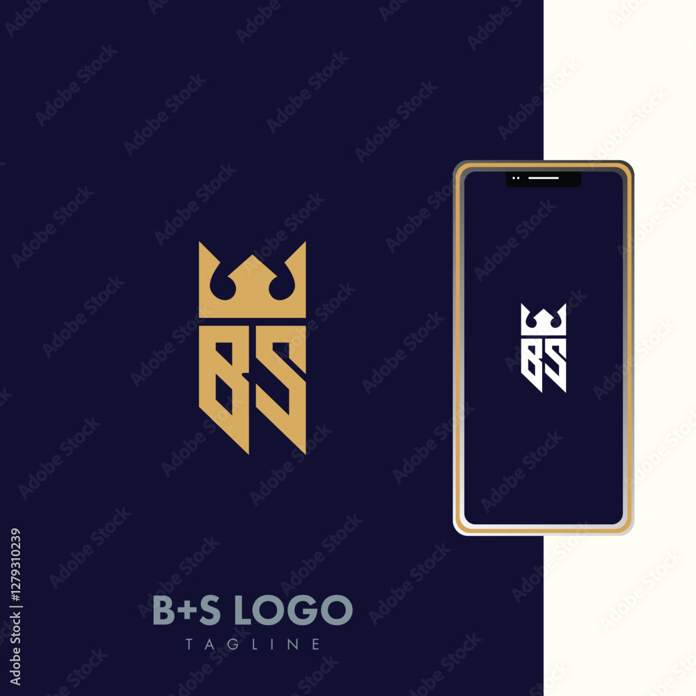 Creative minimal monochrome monogram letter BS and SB line logo design symbol. Graphic alphabet symbol for corporate identity Creative minimal monochrome monogram letter BS and SB line logo design symbol. Graphic alphabet symbol for corporate identity