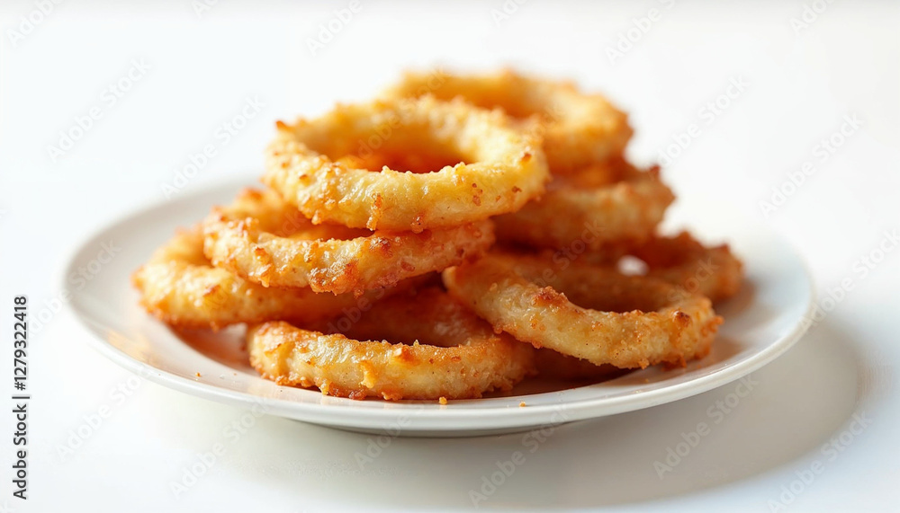 A bunch of traditional hungarian deep fried langos in an isolated white backround A bunch of traditional hungarian deep fried langos in an isolated white backround