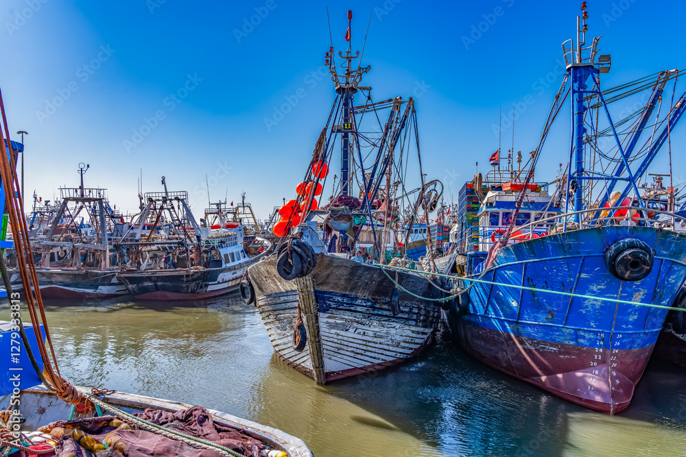 Views around Essaouira a port town in Morocco Views around Essaouira a port town in Morocco