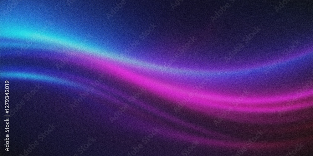 Electric Blue And Neon Pink Smooth Gradient Background With Grainy Texture Electric Blue And Neon Pink Smooth Gradient Background With Grainy Texture