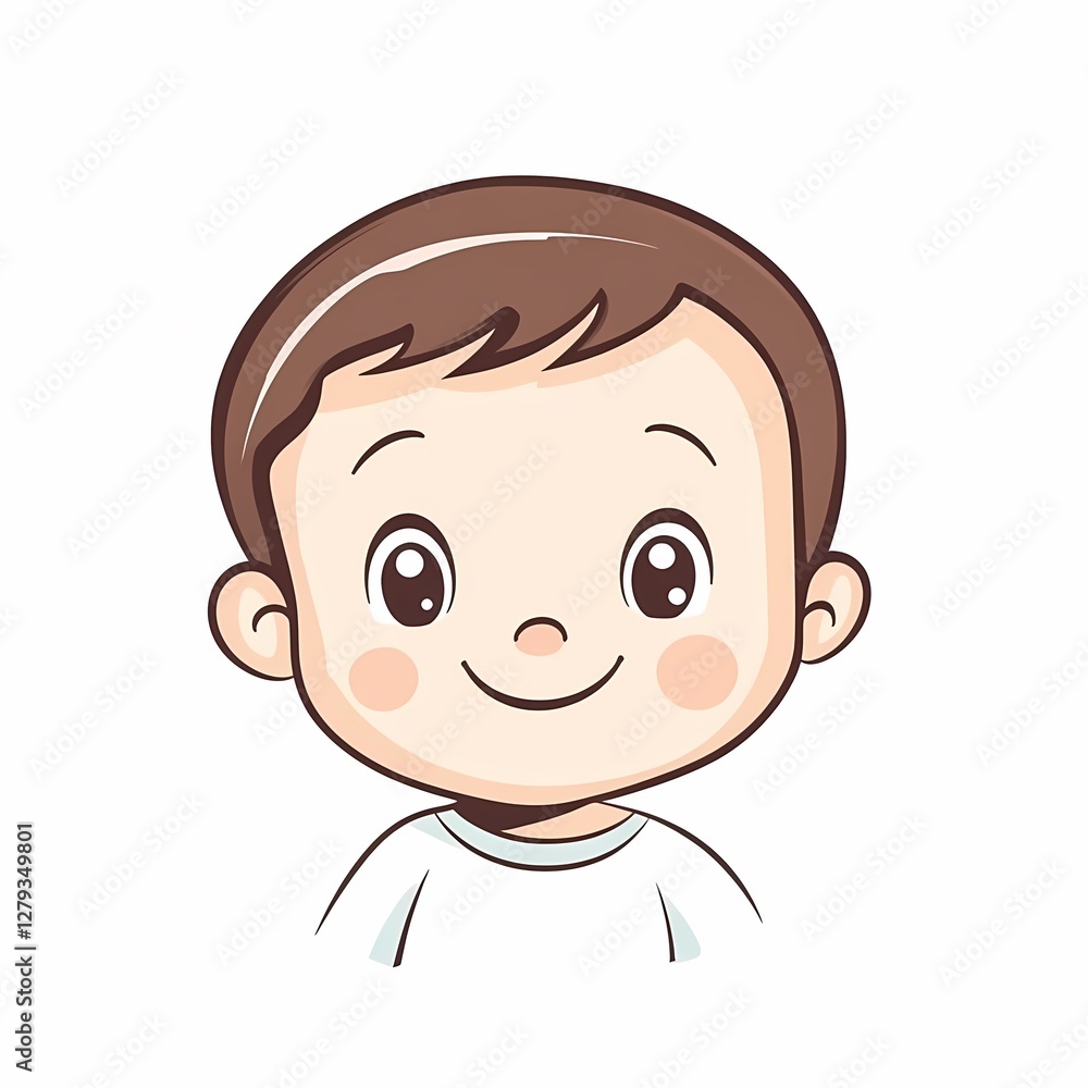 Simple design of a cute cartoon toddler with simple lines on a white background, captured in a minimalist high-definition style.
Simple design of a cute cartoon toddler with simple lines on a white background, captured in a minimalist high-definition style.