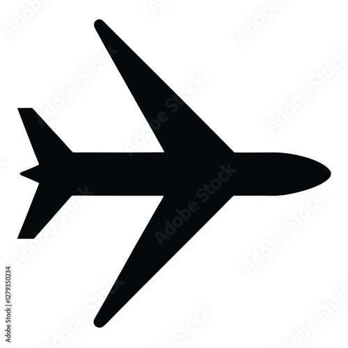 vector airplane icon