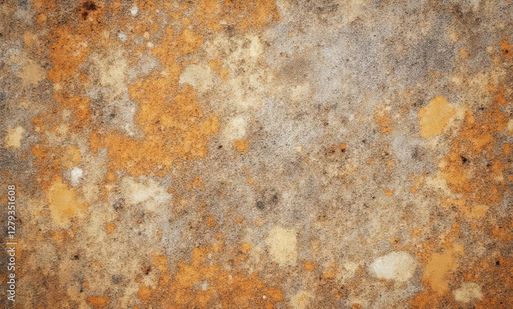 Textured orange and gray wall surface Textured orange and gray wall surface