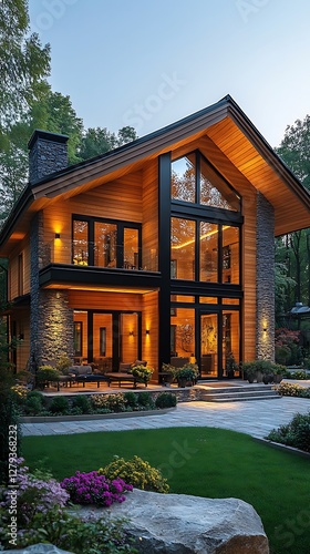 Breathtaking natural getaway house high resolution hd picture