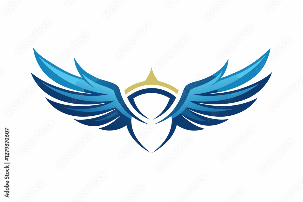 Obraz premium wings vector illustration 