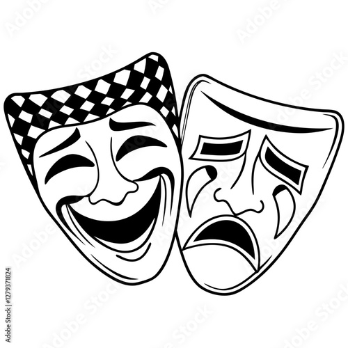comedy and tragedy masks