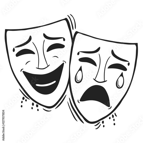 comedy and tragedy mask