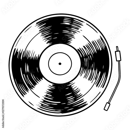 retro vinyl record