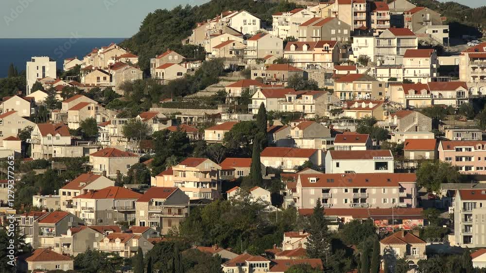 Residential neighborhood in coastal Dubrovnik city in Croatia
Residential neighborhood in coastal Dubrovnik city in Croatia