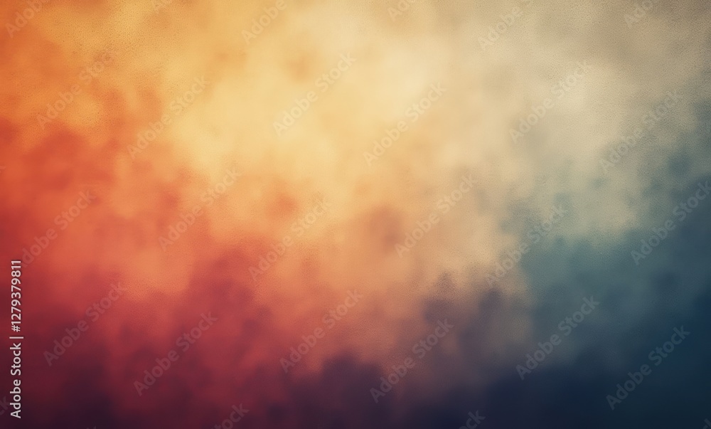 Abstract gradient with warm and cool tones Abstract gradient with warm and cool tones