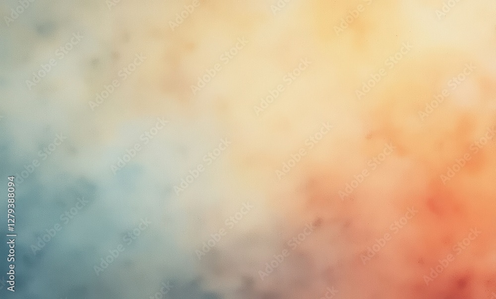 Soft gradient of warm and cool colors Soft gradient of warm and cool colors