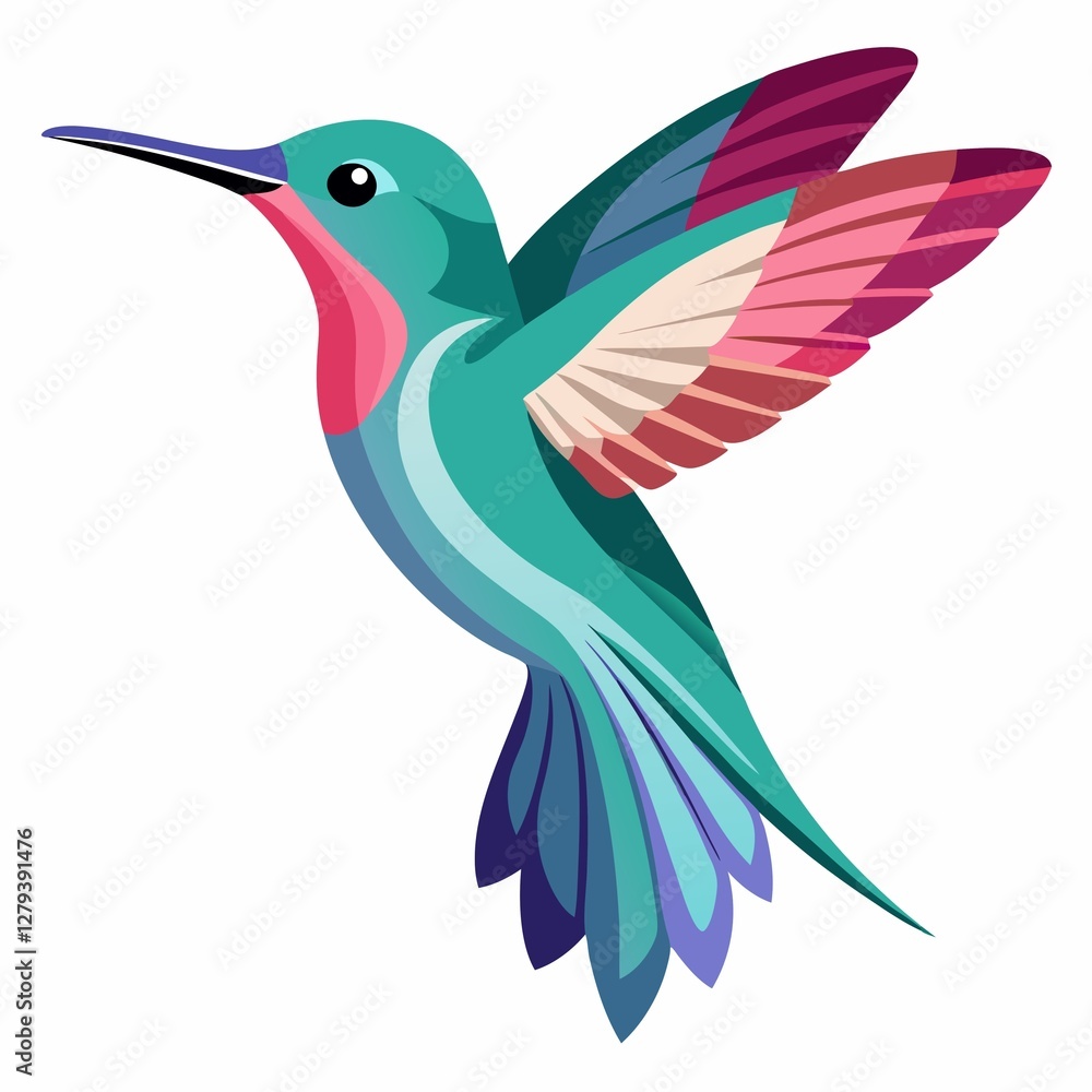 Fototapeta premium hummingbird in flight