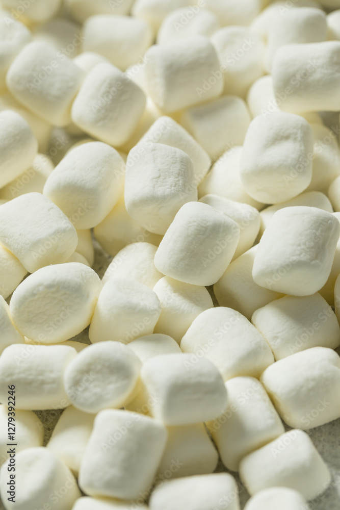 Soft Puffy White Mini Marshmallows Soft Puffy White Mini Marshmallows
