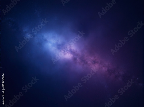 Milky Way Galaxy in Deep Space