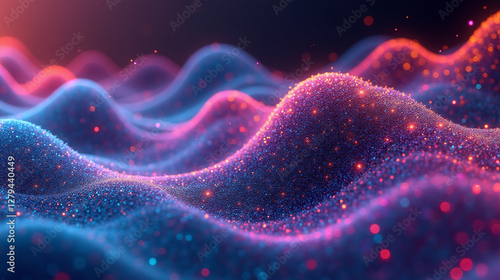 A graphic designer works with AI tools to create dynamic animations A graphic designer works with AI tools to create dynamic animations