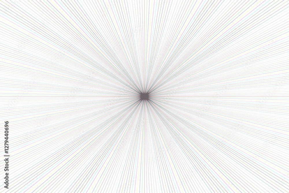 Obraz premium vibrant radial line pattern extending from the center to the edges in high resolution