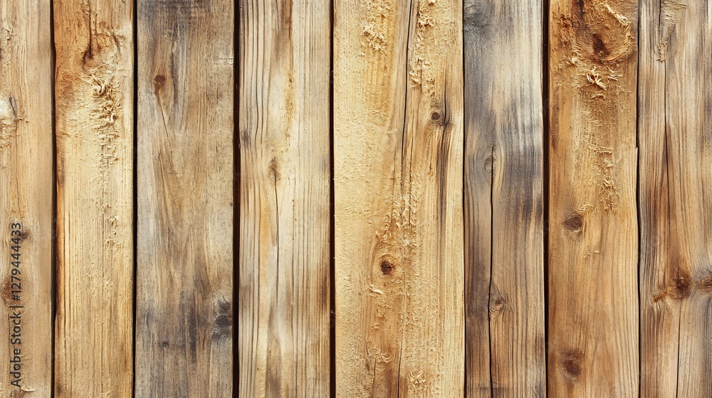 Fototapeta premium Rustic Wooden Plank Texture – Aged Natural Timber Surface
