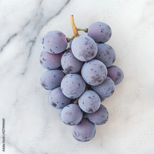 bunch of grapes on the table