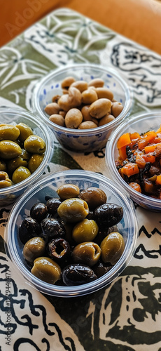 olives and olive oil