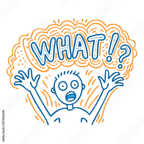 "What?" questioning and confusion icon