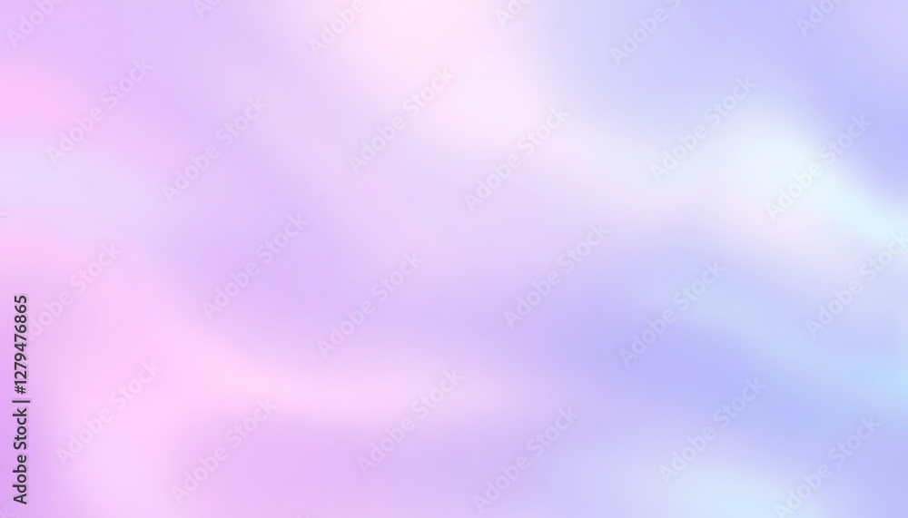 A modern and futuristic abstract background with a holographic pastel gradient effect. The soft pink, blue, and lilac hues blend smoothly with a gentle light glow, ideal for UI design, beauty products A modern and futuristic abstract background with a holographic pastel gradient effect. The soft pink, blue, and lilac hues blend smoothly with a gentle light glow, ideal for UI design, beauty products