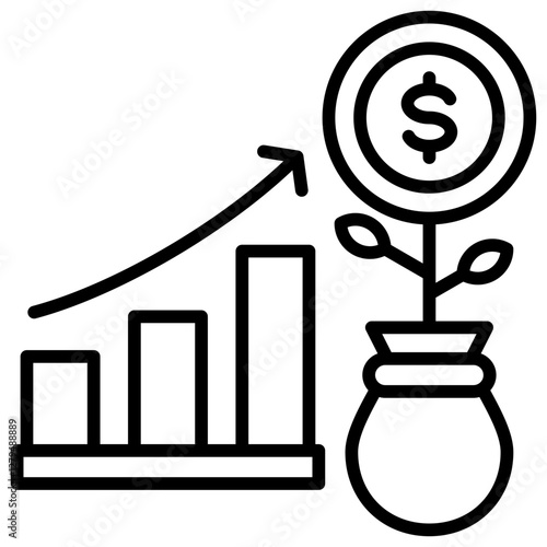 Business Growth Icon