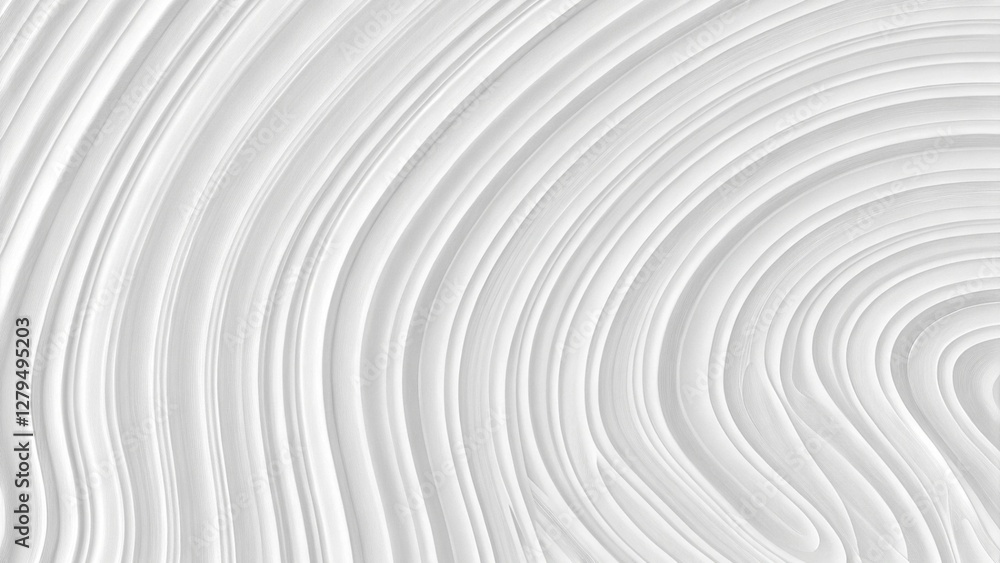 White 3D Wave Texture Background White 3D Wave Texture Background