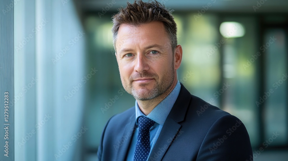 Portrait of a Confident Businessman Portrait of a Confident Businessman