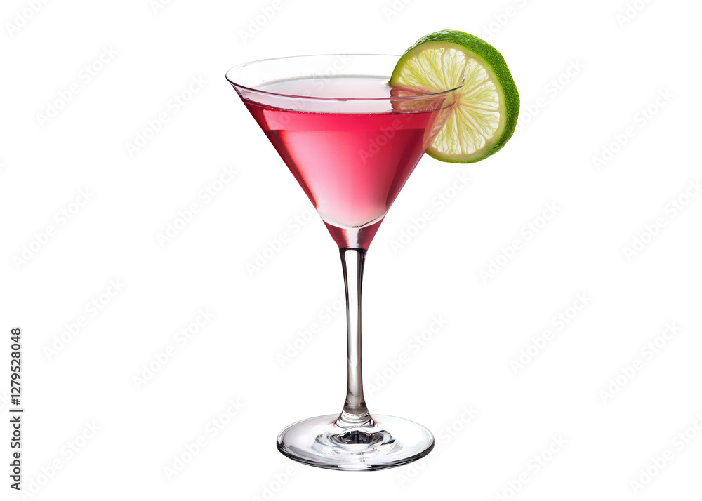 cosmopolitan pink cocktail in a martini glass cosmopolitan pink cocktail in a martini glass