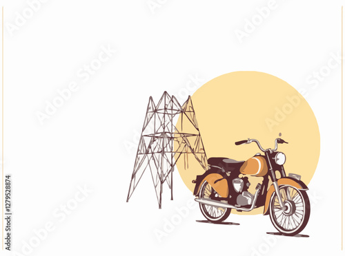 Classic Vintage Illustrations for Media Layouts