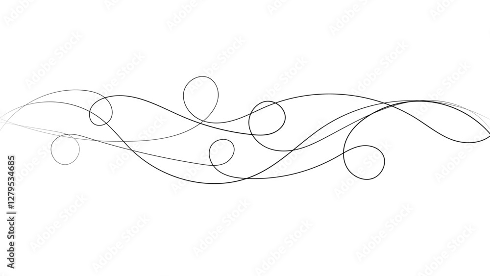 A sophisticated abstract vector illustration showcasing fluid, interlacing black lines on a pristine white background. The design exudes a harmonious blend of movement and tranquility, reminiscent of A sophisticated abstract vector illustration showcasing fluid, interlacing black lines on a pristine white background. The design exudes a harmonious blend of movement and tranquility, reminiscent of