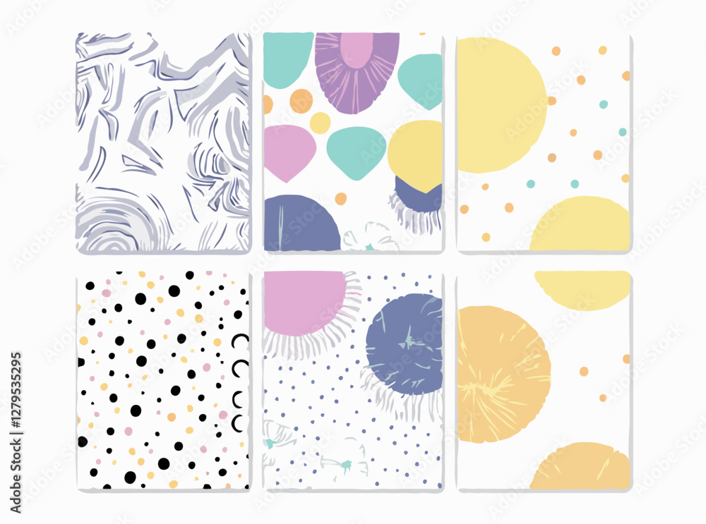 Contemporary Vector Patterns for Publishing Covers