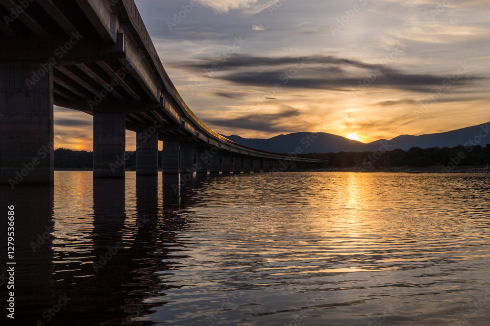 Fototapeta premium Brücke in Spanien