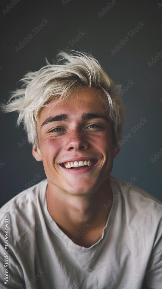 portrait of a smiling boy portrait of a smiling boy