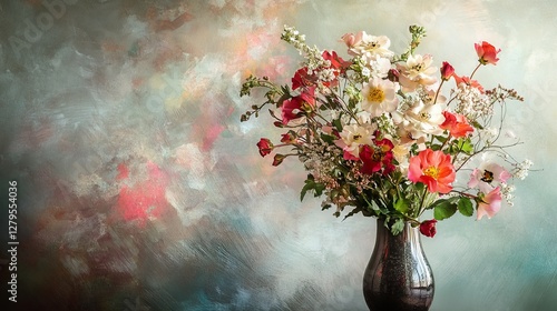 Wallpaper Mural a modern flower vase still life composition profession Torontodigital.ca