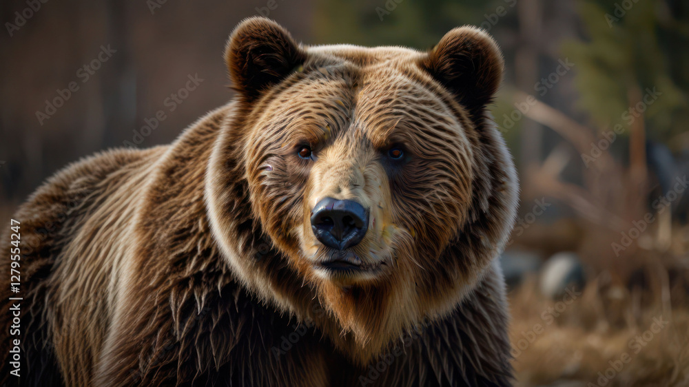 A Big Brown Bear Beckground Background A Big Brown Bear Beckground Background